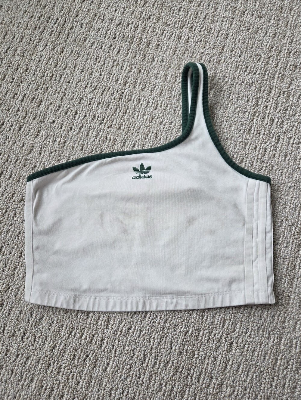 Adidas One Shoulder Athletic Tank Top
